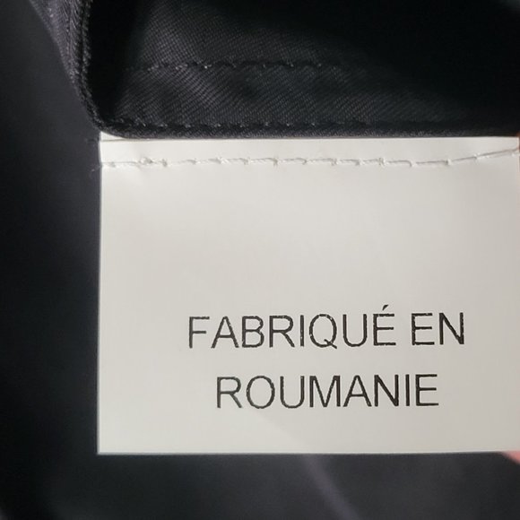 Armani Jeans Black Cupro Blazer - Picture 14 of 16